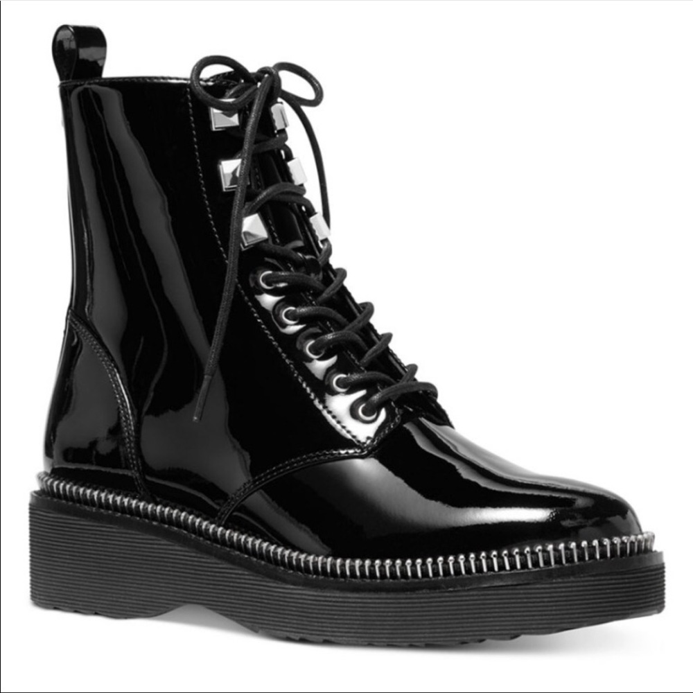 Women’s Michael Kors Haskell bootie boots combat